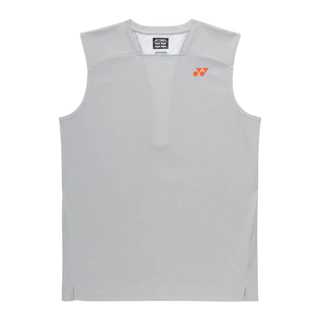 Yonex Sleeveless Top 10724 Silver Grey